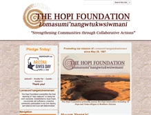 Tablet Screenshot of hopifoundation.org